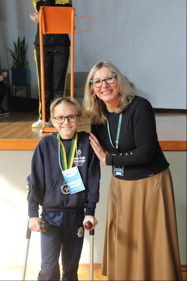 Vicente Kuhn foi medalhista de Prata no Concurso Canguru de Matemática 